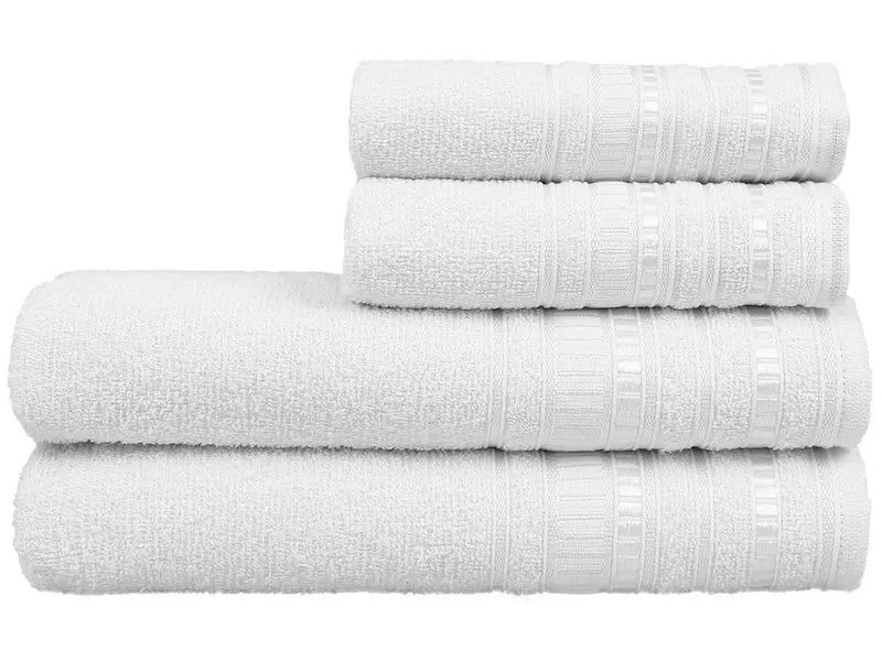 Jogo de toalhas branco