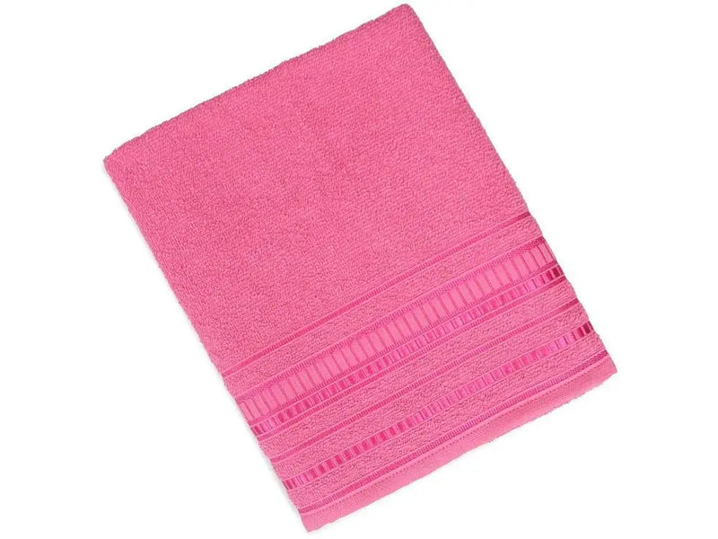 Jogo de toalhas rosa